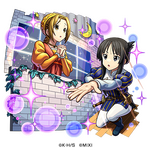 闇属性　★6劇の主役 律＆澪（進化）CV：佐藤聡美（律）日笠陽子（澪）