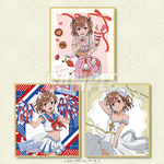 くじ引き堂「『とある科学の超電磁砲T』御坂美琴 Birthdayくじ 2026」誕生日当日限定 バースデーミニ色紙（全3種）