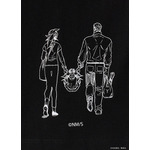『怪獣8号』×グラニフ　「四ノ宮キコル｜Tシャツ」部分アップ