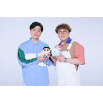 『映画クレヨンしんちゃん 奇々怪々！オラの妖怪バケ～ション』マユリカ ぬいぐるみ（しんのすけ、シロ）スチール