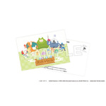 「ぽこ あ ポケモン 湯ったりらいふ」ポストカード