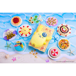 ポムポムプリンのスイーツビュッフェ開催！夏のビーチでのんびり過ごす様子がテーマのメニューが美味しそう☆ 画像