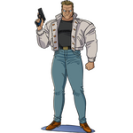 バトー『攻殻機動隊 THE GHOST IN THE SHELL』キャラクター