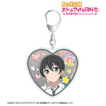 『ラブライブ！虹ヶ咲学園スクールアイドル同好会』描き下ろし 高咲 侑 ギャル制服ver. グリッターアクリルキーホルダー