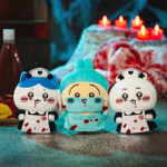 ちいかわ＆ハチワレが血みどろナースに!?「ちいかわ」ハロウィン仮装マスコット登場【受注予約受付中】 画像