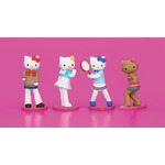 キティちゃんがスタイルアップ!? ルーズソックスギャルやエンジェルが“平成レトロ”感じる♪ ガチャフィギュア登場 画像