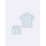 GIRLSサテンパジャマ（半袖＆ショートパンツ）Sanrio characters
