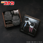「名探偵コナン」黒ずくめの組織 クッキー缶(ジン&ウォッカ/ベルモット/バーボン)