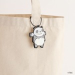 「パンダコパンダ」リフレクターキーホルダー 各¥990 (税込)