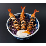 じゅじゅ探訪オリジナル　海老フライ丼　1,800円