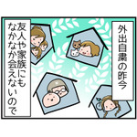 【４コママンガ】亀チャリ出張版！（167）ステイホームいろいろ 画像