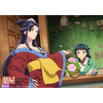 『薬屋のひとりごと』　「猫猫、壬氏と巡る四季」4月ビジュアル