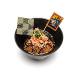 炭治郎の焼き鮭おにぎり出汁茶漬け