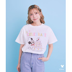 Areeam Disney Collection「Mickey＆Minnie」ミッキー/CELEBRATE Tシャツ　着用イメージ