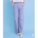 Areeam Disney Collection「Mickey＆Minnie」ミッキー/ストレートデニムパンツ（Light Indigo）着用イメージ