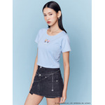 MINI LACE T/S / ブルー