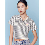 SKIPPER HALF SLEEVE TOP / アイボリー