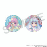 ぴえろ魔法少女シリーズ　オーロラ缶バッジセット ～ときめきフォトスタジオ～［こんぺとリリィ＆ましゅールル］