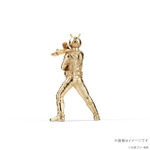 仮面ライダー旧1号　18金ミニフィギュア