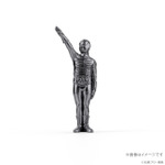 ショッカー戦闘員（骨）　シルバー925ミニフィギュア