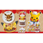 ピカチュウと一緒にパフェが作れちゃう☆「ポケモンカフェ」イーブイ＆カビゴンモチーフのメニュー登場！