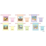 「まる子とコジコジコラボキャンペーン」オリジナルグッズの「トレーディングミニ巾着」