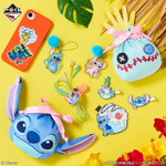 「リロ＆スティッチ」とアロハ～な“一番くじ”が登場♪ ぬいぐるみ、フィギュア、 フェイス巾着、アクリルチャームなど盛りだくさん☆ 画像