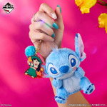 「一番くじ〈スティッチ〉Every day with you!」D賞：おちゃめぬいぐるみマスコット　使用イメージ