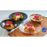 レストラン玉手箱／麻辣冷麺、冷やし豆乳担々麵、海鮮柚子冷麵、GARDENテラス／韓国冷麵