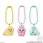 おぱんちゅうさぎ×んぽちゃむのマスコットが可愛い♪ 寝そべり、日焼けなど全9種がラインナップ 画像