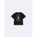 GU「KIDSグラフィックT MINIONS」カラー：09 BLACK