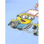 GU「KIDSグラフィックT MINIONS」カラー：62 BLUE　部分アップ