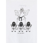 アニメ『刃牙道』×グラニフ　「三戦シャドー｜Tシャツ」背面部分アップ