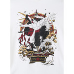 アニメ『刃牙道』×グラニフ　「消力（シャオリー）｜Tシャツ」部分アップ