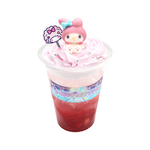 ピューロランド期間限定メニュー「マイメロディのしゅわっと◯果肉入りいちごソーダ（◯は正しくはハートマーク）」