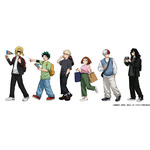 「ヒロアカ」旅を楽しむデク、爆豪、相澤先生たちを描き下ろし♪ アニメイトにて全国ご当地応援フェア開催 画像
