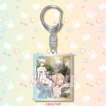「よう実オンラインくじ テーマパークver」　D賞：アクリルキーホルダー 櫛󠄁田桔梗＆椎名ひより