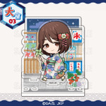 まるくじ「呪術廻戦 Summer memories YUKATA style」復刻版　大吉：選べるアクリルジオラマ【家入 硝子A】