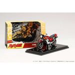 HJB240401BD バリバリ伝説 1/24 完成品バイク 巨摩郡 / Honda CB750F 前期丸ミラー