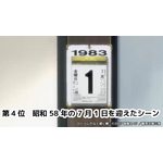 【第4位】昭和58年の7月1日を迎えたシーン（第24話）