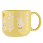 Flower Miffy エンボスマグカップ イエロー