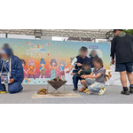 みんなでマシュマロ焚き火会