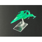 『ヤマトよ永遠に REBEL3199』Blu-ray & DVD 第6巻メカコレクション[試製空間戦闘攻撃機 コスモパイソンクリアブルーグリーン