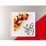「ウルトラマン パスタ食堂 ウルスパ」ウルトラマンvsバルタン星人 トマトシュリンプパスタ(イメージ)