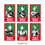 「ウルトラマン パスタ食堂 ウルスパ」ステッカー（ランダム全6種）　