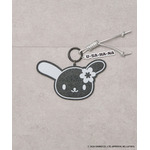 ブラックウサハナビッグサイズアクキーチャーム（￥2,000）