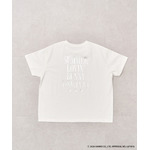 ウサハナシルバー箔プリントTシャツ（￥3,490）
