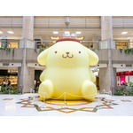 「ランドマークプラザ」ポムポムプリン巨大バルーン