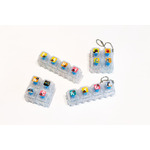 カスタム　キーボードキーホルダー （キーボード 各￥440/チェーン ￥110）