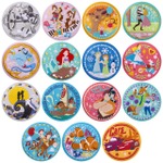 「Disney Characters 刺繍缶バッジビスケット3」